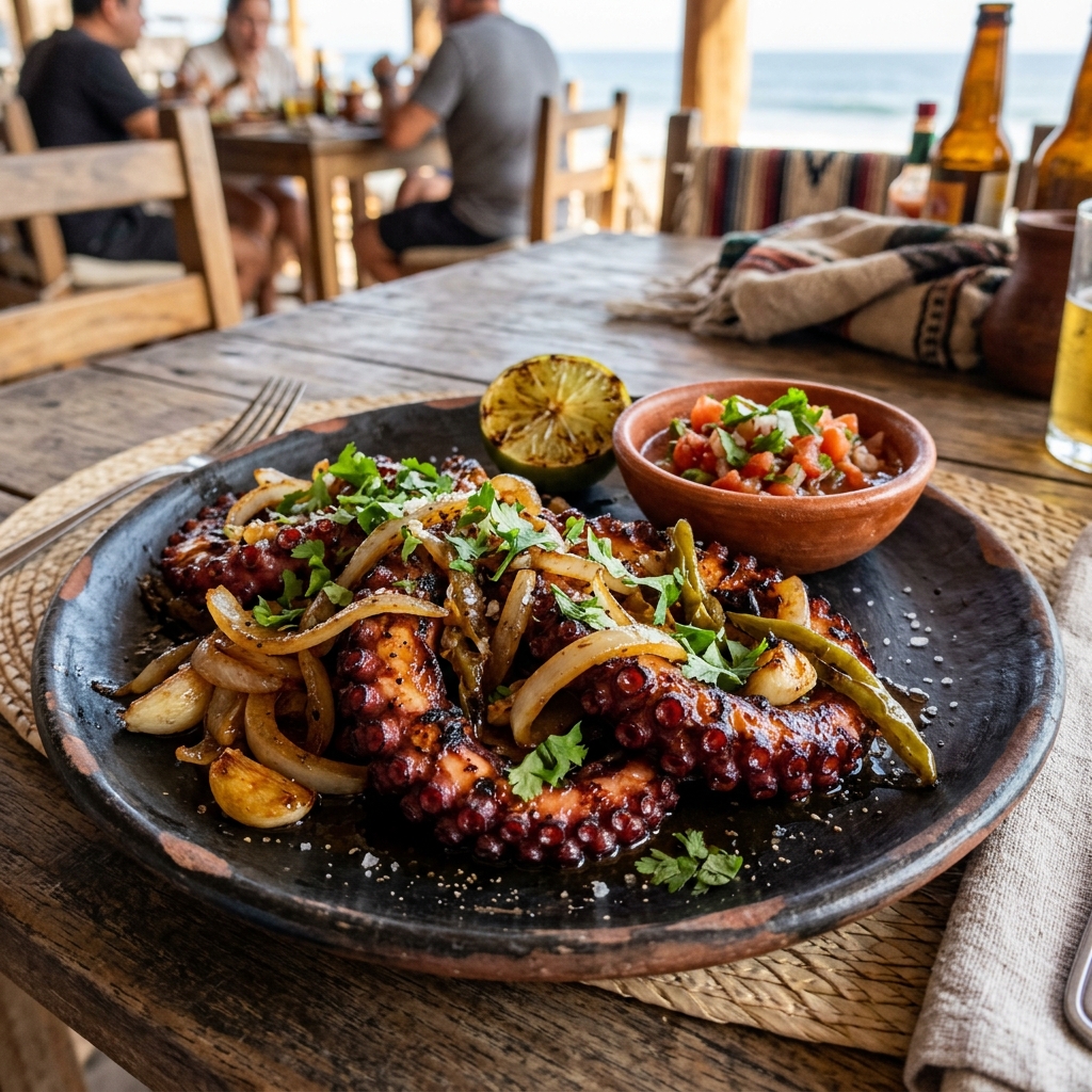 Pulpos Encebollados